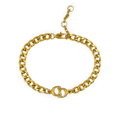 Christian Dior Logo Reworked Bracelet