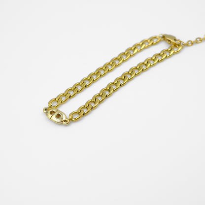 Christian Dior Logo Reworked Bracelet