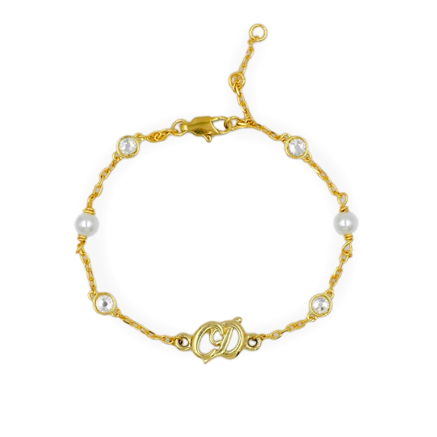 Christian Dior Logo Reworked Bracelet