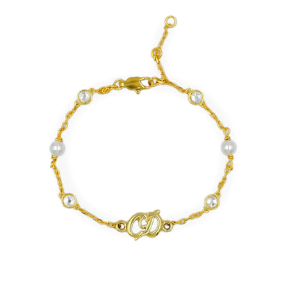 Christian Dior Logo Reworked Bracelet