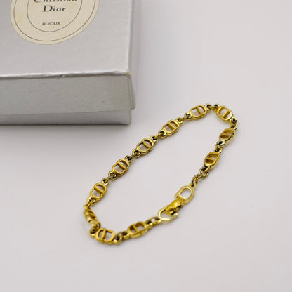 Christian Dior Logo Reworked Bracelet