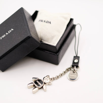 Prada Logo Tag Reworked Necklace