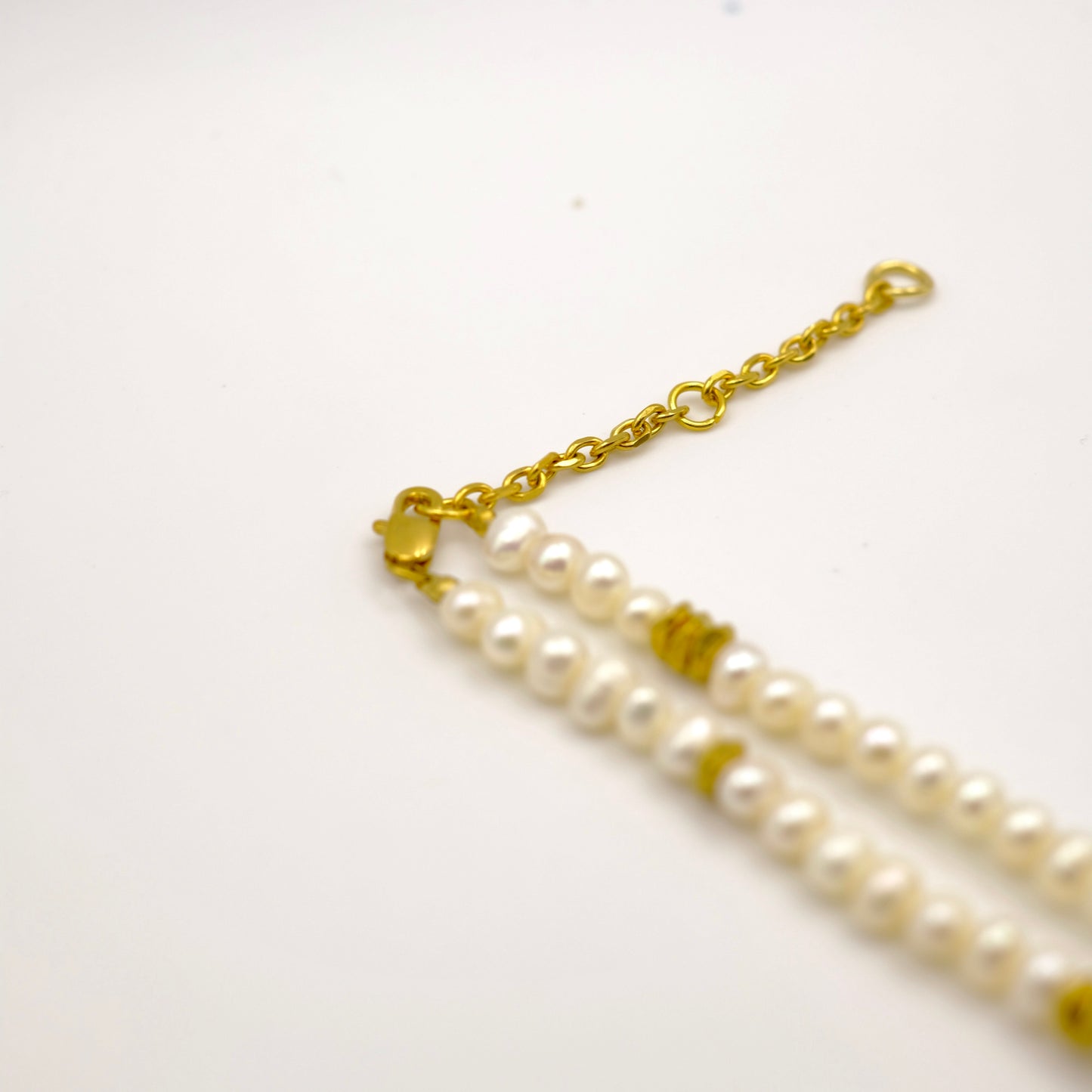 Louis Vuitton Mint Pastilles Pendant Pearl Reworked Necklace