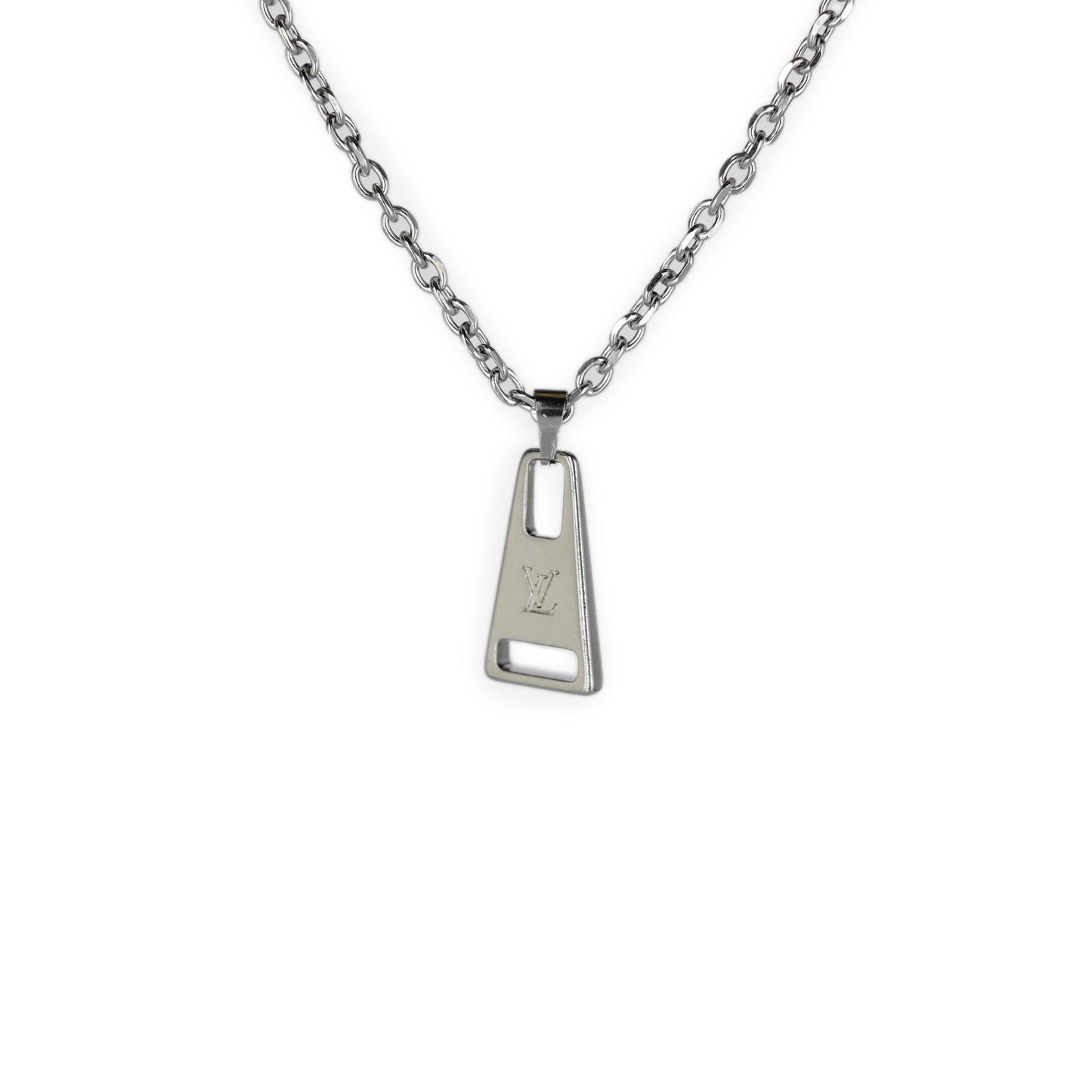 Louis Vuitton Zip Pendant Reworked Necklace